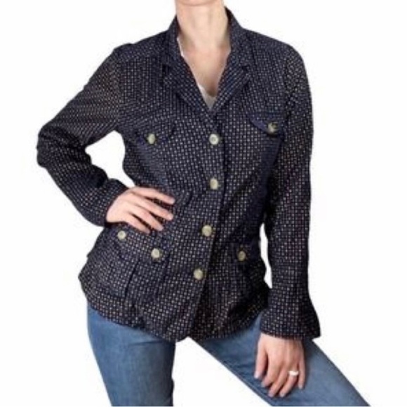 Sundance Lightweight Corduroy Blue And Gold Blazer - Picture 1 of 12